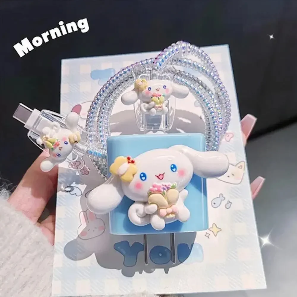 Cute Dogs with a Big Heart Charger Cover Cable Protector P11
